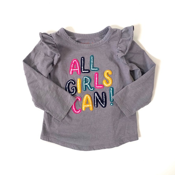 Cat & Jack Other - Cat & Jack Toddler Girl Ruffle Tee